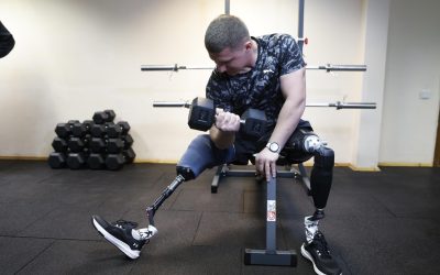 Ukrainian Veterans Find Support at Kyiv Rehabilitation Gym